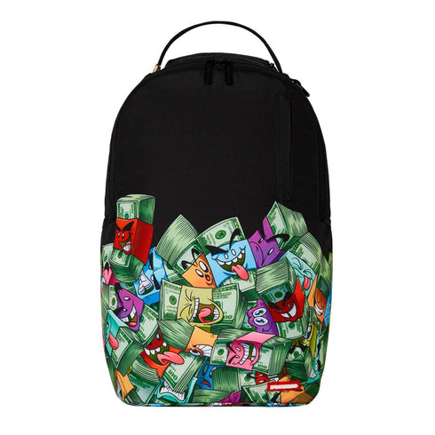 MOCHILA NEGRA STACKED MONEY SPRAYGROUND